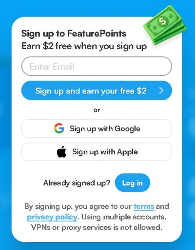 FeaturePoints Tutorial | Descarcă jocuri și câștigă bani online Cum să te înscrii pe FeaturePoints