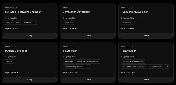 joburi la distanță disponibile pe Micro1