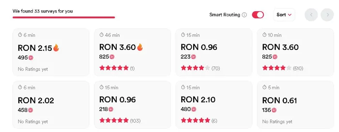 sondaje de opinie furnizate de GrabPoints