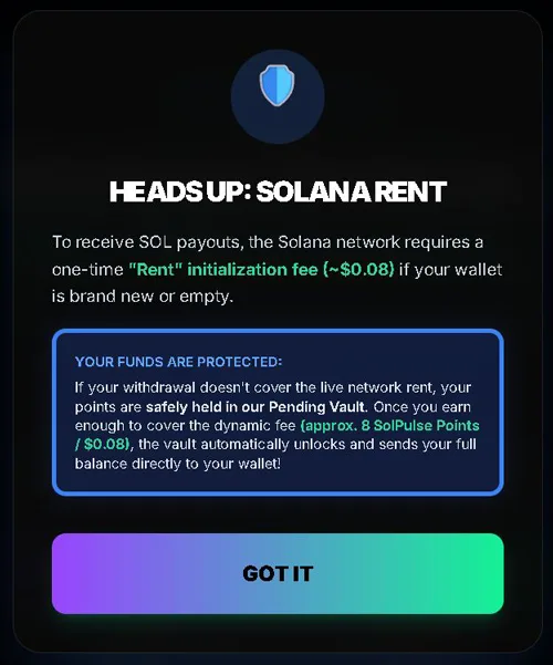 cum să retragi Solana din SolPulse