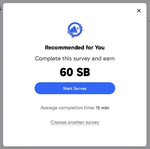 sondaje de opinie Swagbucks