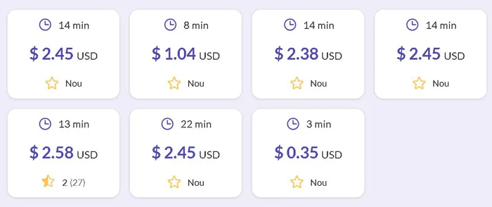 EarnStar sondaje de opinie
