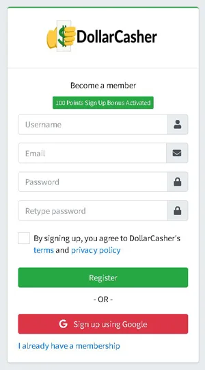 DollarCasher: Păreri și analiză completă înregistrare DollarCasher