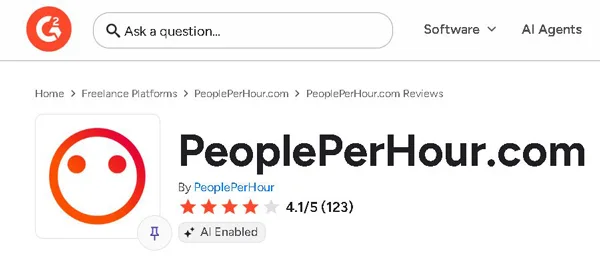PeoplePerHour: Păreri și analiză completă PeoplePerHour pe G2.com