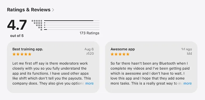 Contracted AI pe App Store