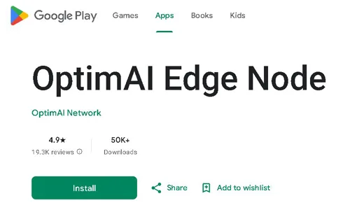 Câștiguri pasive reale cu OptimAI Network OptimAI Network pe Google Play